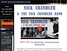 Tablet Screenshot of nickchandler.co.uk